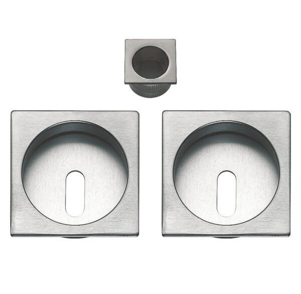 Ручка для раздвижных дверей FRASCIO R – square kit with key hole